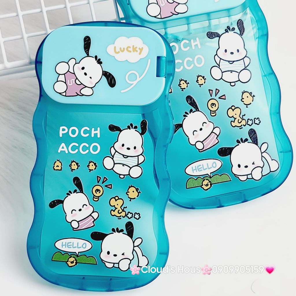 Case Ốp điện thoại iPhone Snoopy Xanh viền gợn sóng bảo vệ cam chống dựng iPhone 14/14Promax
