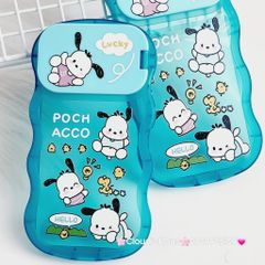 Case Ốp điện thoại iPhone Snoopy Xanh viền gợn sóng bảo vệ cam chống dựng iPhone 14/14Promax