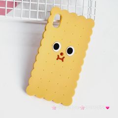 Case Ốp điện thoại iPhone Su dẻo bánh quy iPhone XSM