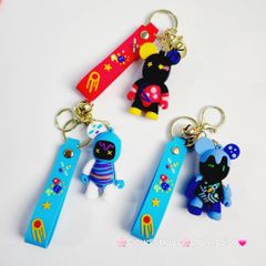 Móc Khoá Bearbrick Ngầu nhiều màu