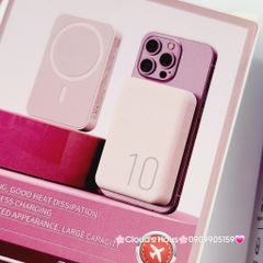 POWERBANK - SẠC DỰ PHÒNG REMAX RPP-65 MAGSAFE 20w 10000mah Hỗ Trợ Sạc Không Dây Dòng 15w Phù Hợp Cho Các Điện Thoại