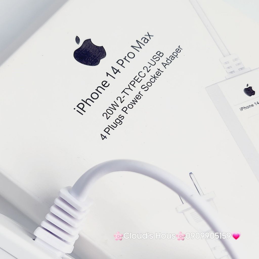 Ổ CẮM Thông Minh Đa Năng Chính hãng Apple 20W 4 Plugs Power Socket Adaper