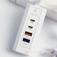 Ổ CẮM Thông Minh Đa Năng Chính hãng Apple 20W 4 Plugs Power Socket Adaper