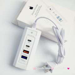 Ổ CẮM Thông Minh Đa Năng Chính hãng Apple 20W 4 Plugs Power Socket Adaper