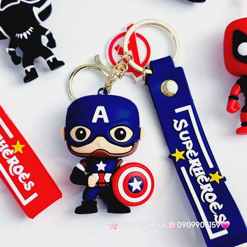 MÓC KHÓA MARVEL SIÊU ANH HÙNG Super Heroes