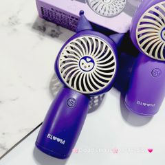 Mini Fan - Quạt cầm tay mini sạc tích điện Sanrio family Kuromi