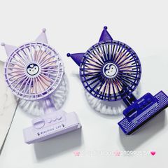 Mini Fan - Quạt Để Bàn Kuromi Mini ( 2 màu)
