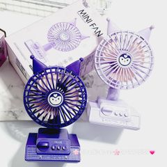 Mini Fan - Quạt Để Bàn Kuromi Mini ( 2 màu)