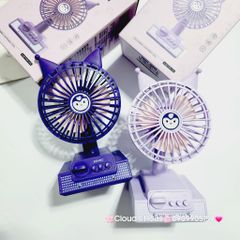 Mini Fan - Quạt Để Bàn Kuromi Mini ( 2 màu)