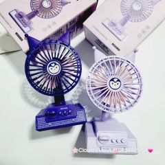 Mini Fan - Quạt Để Bàn Kuromi Mini ( 2 màu)