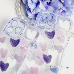 Case Ốp điện thoại iPhone Phao Tim Trong Chống Shock iPhone 11/12/13/14/15/Pro/Promax