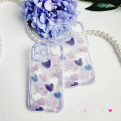 Case Ốp điện thoại iPhone Phao Tim Trong Chống Shock iPhone 11/12/13/14/15/Pro/Promax