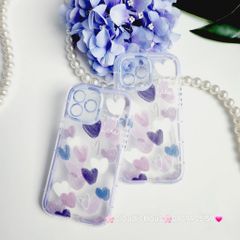 Case Ốp điện thoại iPhone Phao Tim Trong Chống Shock iPhone 11/12/13/14/15/Pro/Promax