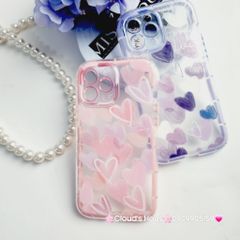Case Ốp điện thoại iPhone Phao Tim Trong Chống Shock iPhone 11/12/13/14/15/Pro/Promax