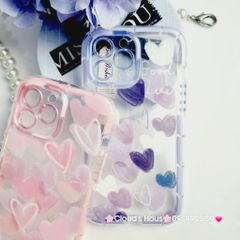 Case Ốp điện thoại iPhone Phao Tim Trong Chống Shock iPhone 11/12/13/14/15/Pro/Promax