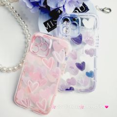 Case Ốp điện thoại iPhone Phao Tim Trong Chống Shock iPhone 11/12/13/14/15/Pro/Promax