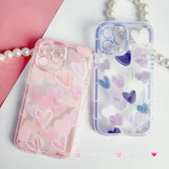 Case Ốp điện thoại iPhone Phao Tim Trong Chống Shock iPhone 11/12/13/14/15/Pro/Promax