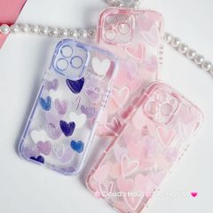 Case Ốp điện thoại iPhone Phao Tim Trong Chống Shock iPhone 11/12/13/14/15/Pro/Promax
