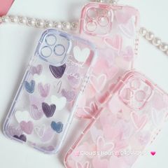 Case Ốp điện thoại iPhone Phao Tim Trong Chống Shock iPhone 11/12/13/14/15/Pro/Promax