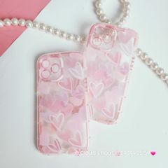 Case Ốp điện thoại iPhone Phao Tim Trong Chống Shock iPhone 11/12/13/14/15/Pro/Promax
