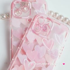 Case Ốp điện thoại iPhone Phao Tim Trong Chống Shock iPhone 11/12/13/14/15/Pro/Promax