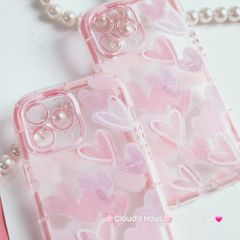 Case Ốp điện thoại iPhone Phao Tim Trong Chống Shock iPhone 11/12/13/14/15/Pro/Promax