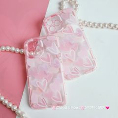 Case Ốp điện thoại iPhone Phao Tim Trong Chống Shock iPhone 11/12/13/14/15/Pro/Promax