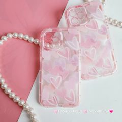 Case Ốp điện thoại iPhone Phao Tim Trong Chống Shock iPhone 11/12/13/14/15/Pro/Promax