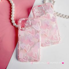 Case Ốp điện thoại iPhone Phao Tim Trong Chống Shock iPhone 11/12/13/14/15/Pro/Promax