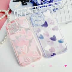 Case Ốp điện thoại iPhone Phao Tim Trong Chống Shock iPhone 11/12/13/14/15/Pro/Promax