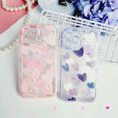 Case Ốp điện thoại iPhone Phao Tim Trong Chống Shock iPhone 11/12/13/14/15/Pro/Promax