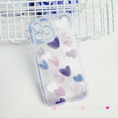 Case Ốp điện thoại iPhone Phao Tim Trong Chống Shock iPhone 11/12/13/14/15/Pro/Promax
