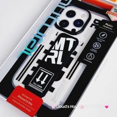 Case Ốp điện thoại Trong Freedom Chống Dựng Chống Shock Không Vàng Mutural chính hãng iPhone 15Pro/15Promax
