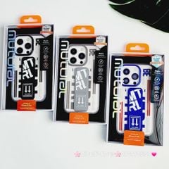 Case Ốp điện thoại Trong Freedom Chống Dựng Chống Shock Không Vàng Mutural chính hãng iPhone 15Pro/15Promax