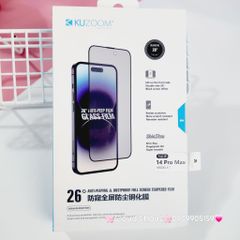 CƯỜNG LỰC Siêu Đẹp Cao cấp Chính Hãng KUZOOM ( Phiên Bản Cao cấp MỚI)