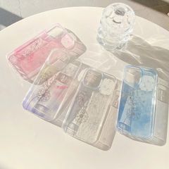 Case Ốp điện thoại Iphone X&M trong loang màu đính đá iPhone Xsm/11/12/13/14/15/Plus/Pro/Promax