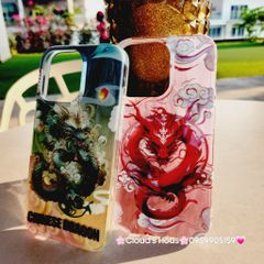 Case Ốp điện thoại iPhone Rồng Xanh Hologram Chinese Dragon iPhone 12/13/14/15/Pro/Promax - TẾT