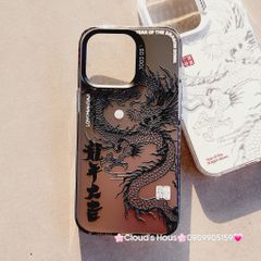 Case Ốp điện thoại iPhone Rồng Trắng Nền trắng So Cool iPhone 11/12/13/14/15/Pro/Promax - TẾT