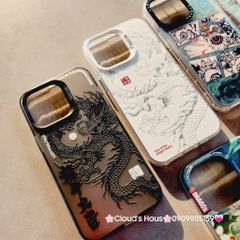 Case Ốp điện thoại iPhone Rồng Trắng Nền trắng So Cool iPhone 11/12/13/14/15/Pro/Promax - TẾT