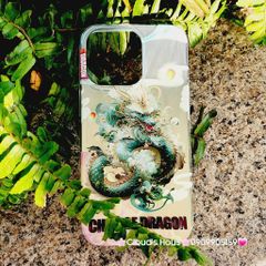 Case Ốp điện thoại iPhone Rồng Xanh Hologram Chinese Dragon iPhone 12/13/14/15/Pro/Promax - TẾT