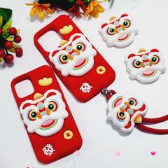 Dây đeo điện thoại LÂN ĐỎ MAY MẮN TẾT