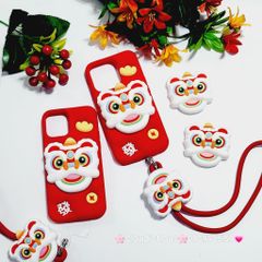 Dây đeo điện thoại LÂN ĐỎ MAY MẮN TẾT