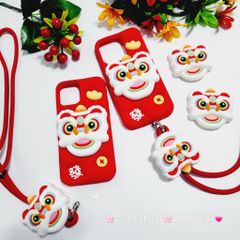 Dây đeo điện thoại LÂN ĐỎ MAY MẮN TẾT