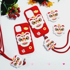 Dây đeo điện thoại LÂN ĐỎ MAY MẮN TẾT