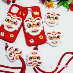 Dây đeo điện thoại LÂN ĐỎ MAY MẮN TẾT
