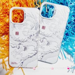 Case Ốp điện thoại iPhone Rồng Trắng Nền trắng So Cool iPhone 11/12/13/14/15/Pro/Promax - TẾT
