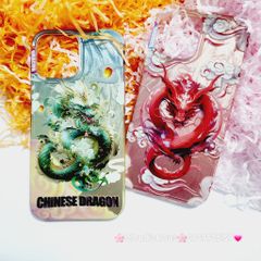 Case Ốp điện thoại iPhone Rồng Xanh Hologram Chinese Dragon iPhone 12/13/14/15/Pro/Promax - TẾT