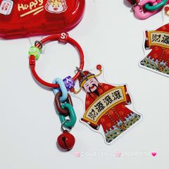 Vòng charm đeo điện thoại THẦN TÀI TẾT