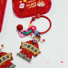 Vòng charm đeo điện thoại THẦN TÀI TẾT