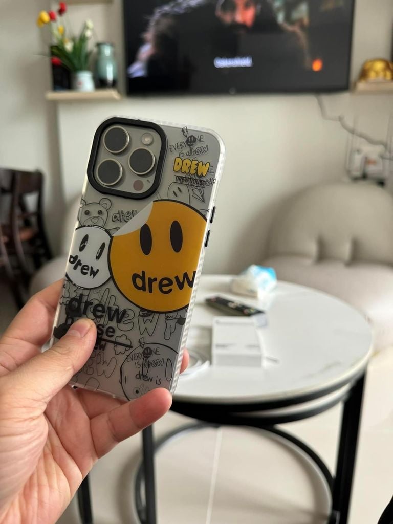 Case Ốp điện thoại iPhone Nhám Drew iPhone X/Xs/XSM/11/12/13/14/15/Plus/Pro/Promax
